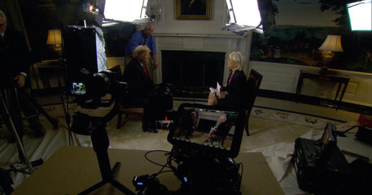 Lesley Stahl on what it’s like to interview Trump