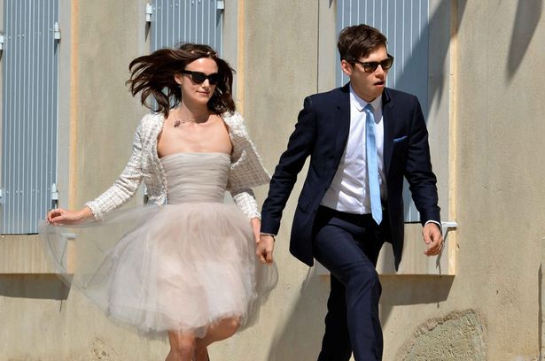 Keira Knightley James Righton pictured after their wedding in Vaucluse