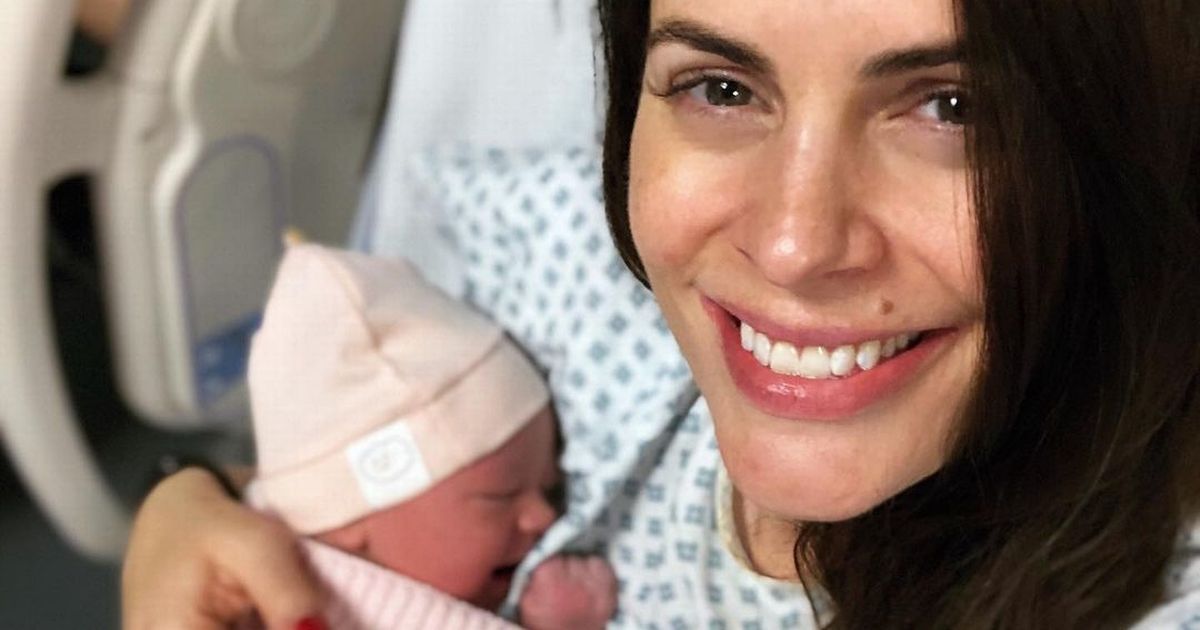 Footballers’ Wives star Susie Amy gives birth to daughter and shares cute name