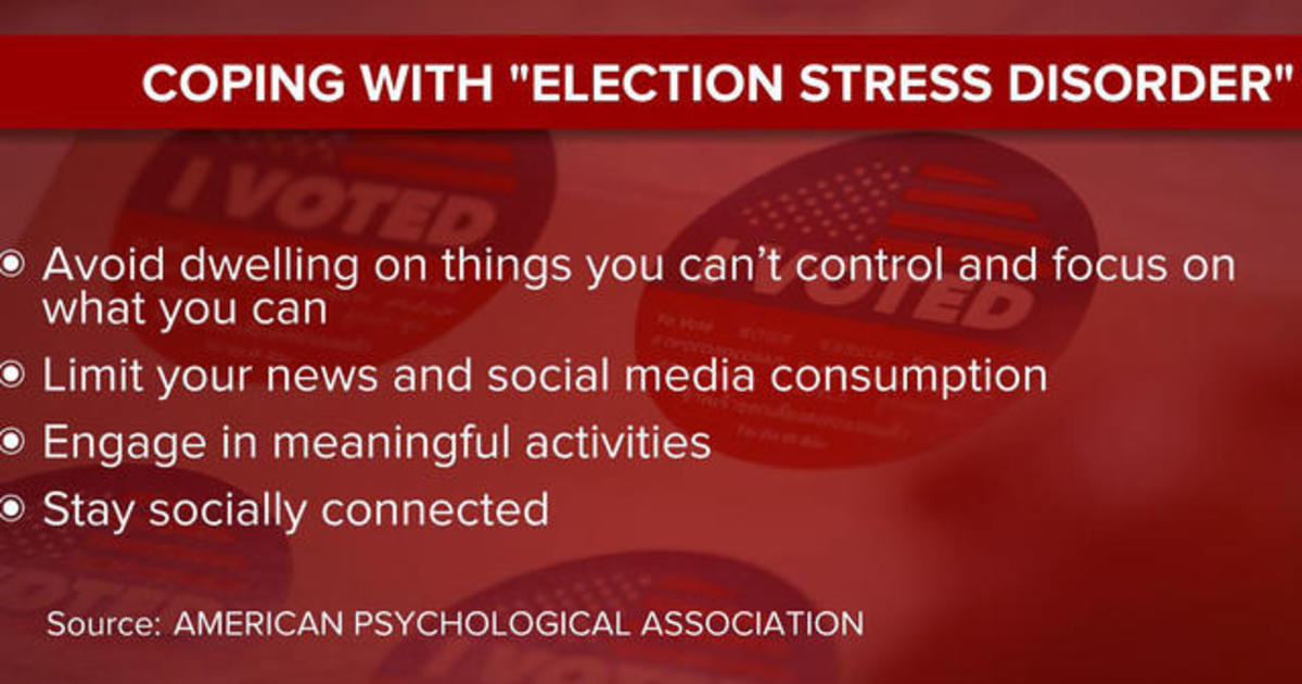 Americans battle with “Election Stress Disorder”