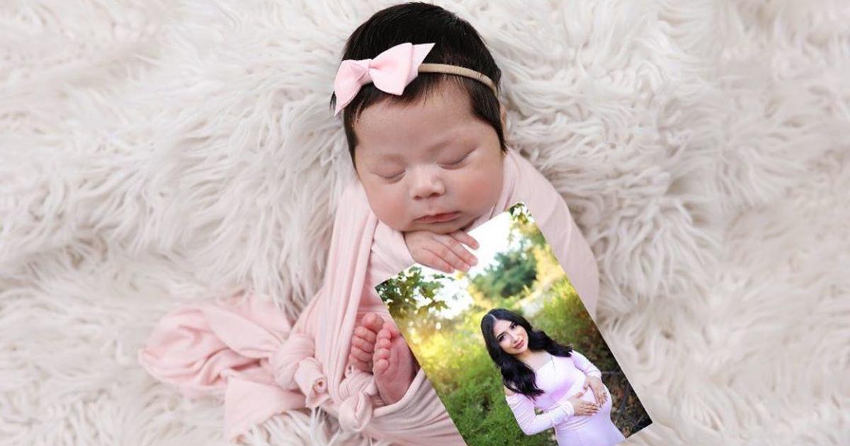 Newborn photos honor mother killed in alleged DUI crash