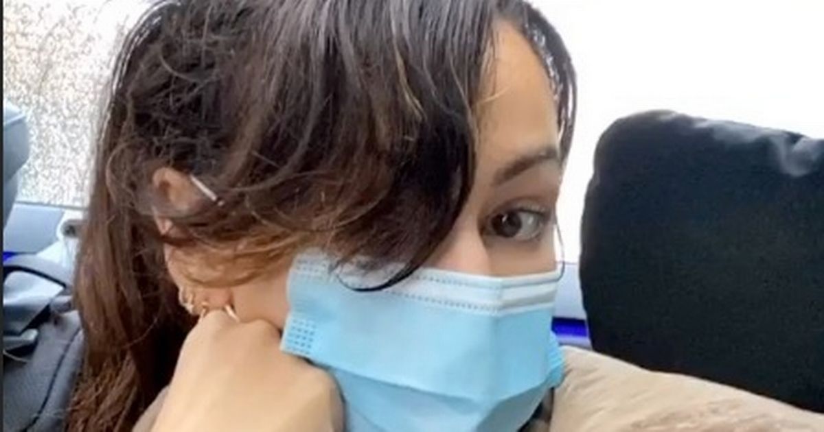 Michelle Keegan shares make-up free selfie after getting ‘drenched’ in the rain