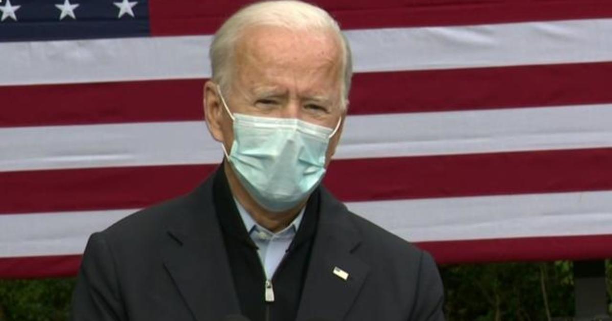 Joe Biden says he’s praying for President Trump’s recovery from COVID-19