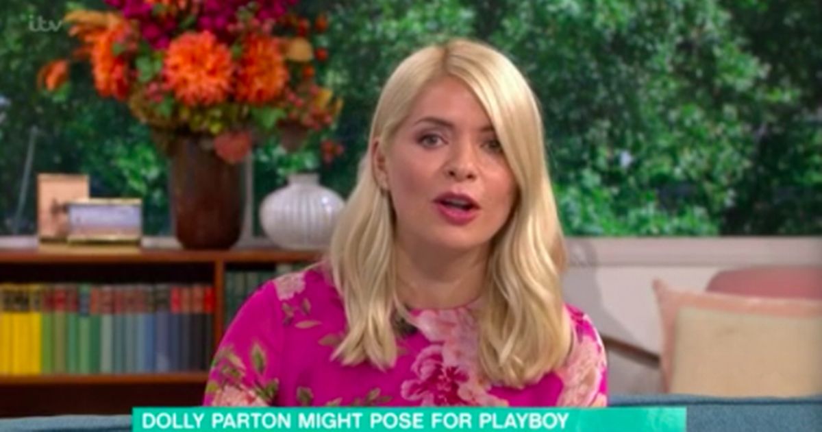 Holly Willoughby defends Dolly Parton’s naked Playboy shoot as ‘celebratory’