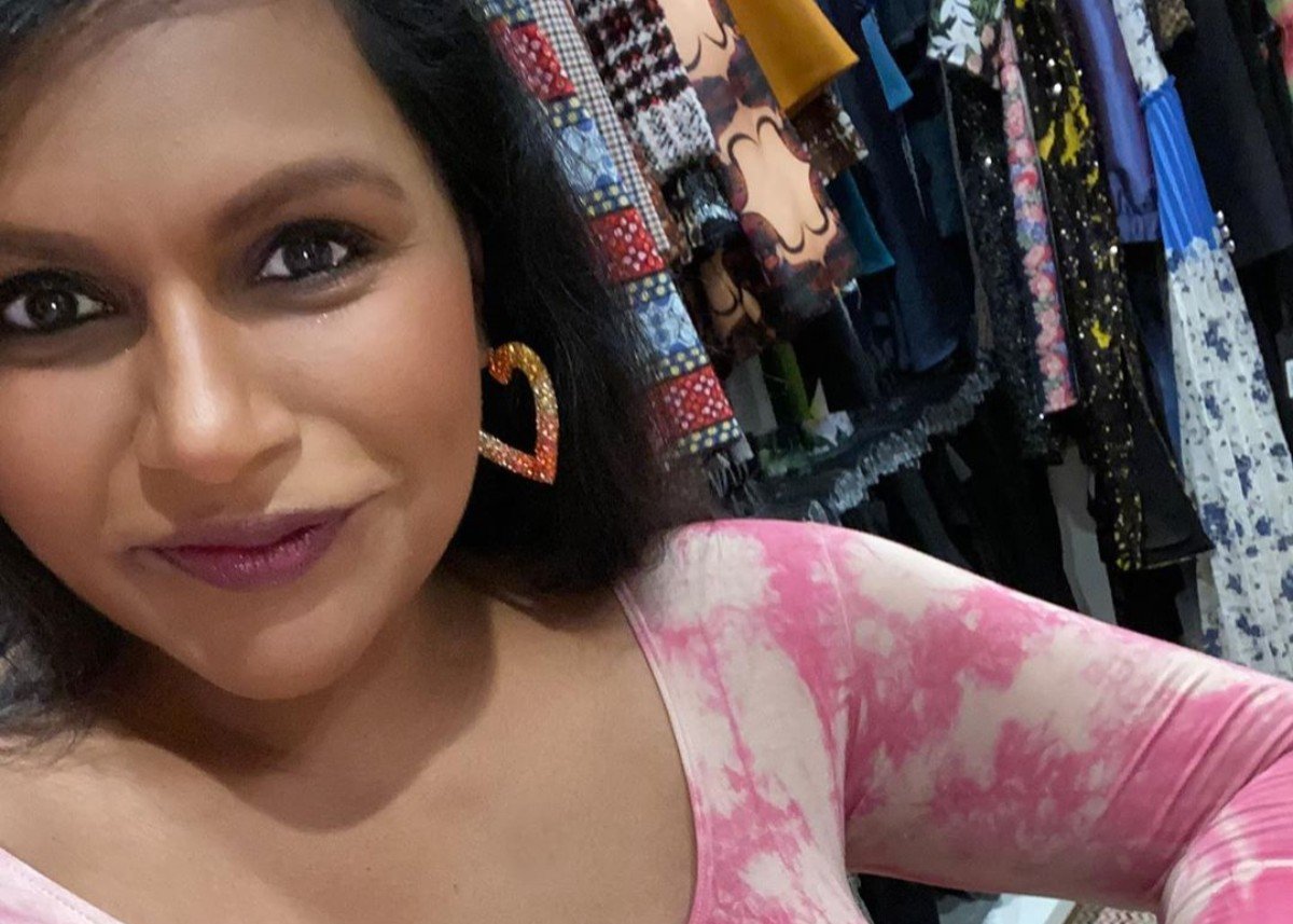 Mindy Kaling Stuns In Kit Undergarments Thong Bodysuit