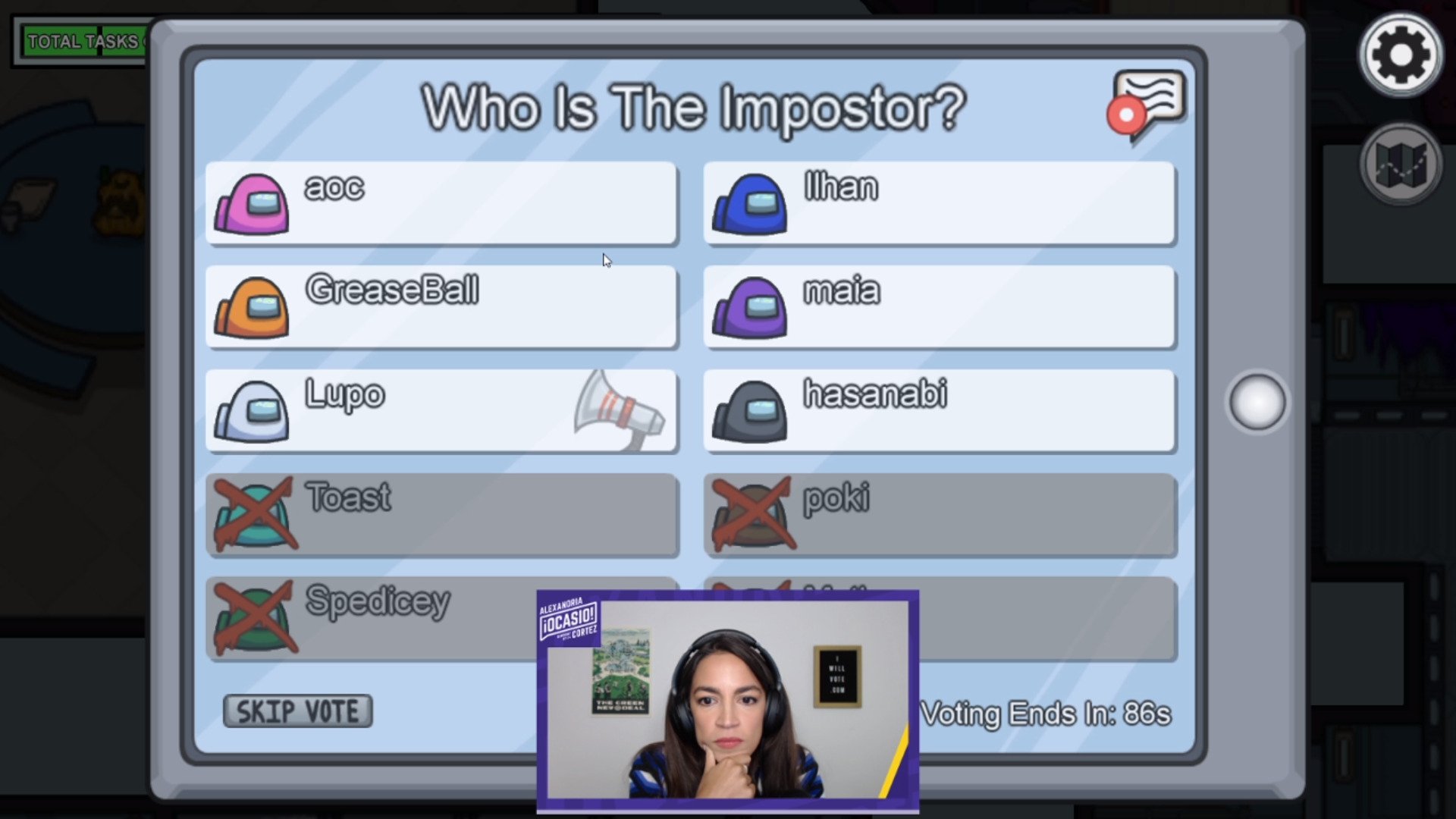 Alexandria Ocasio-Cortez Dives Into Among Us On Twitch To Encourage The Younger Generation To Vote