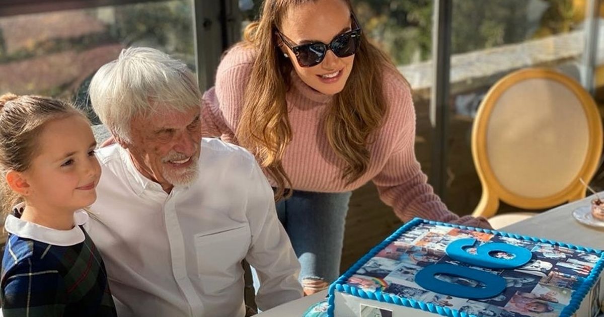 Tamara Ecclestone celebrates dad Bernie’s 90th birthday weeks after giving birth