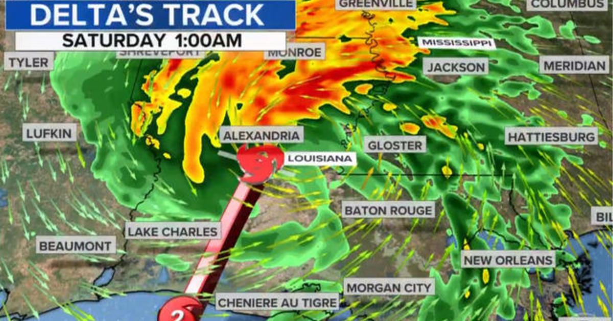 Tracking Hurricane Delta