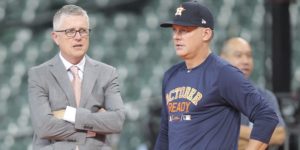 Jeff Luhnow, A.J. Hinch