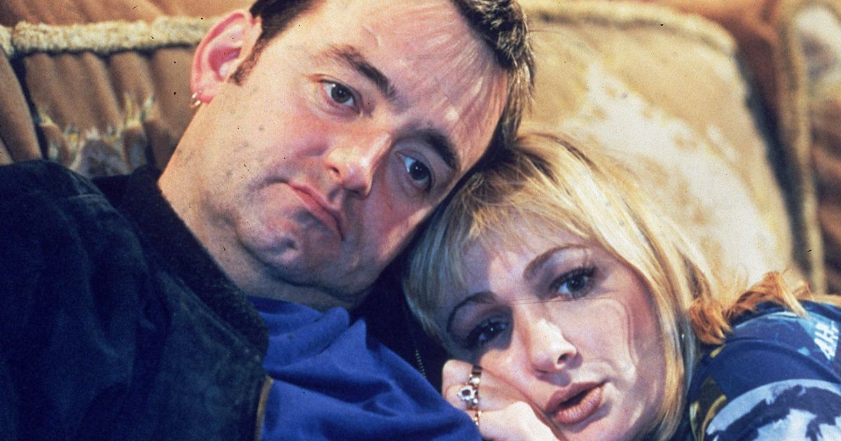 Caroline Aherne and Craig Cash