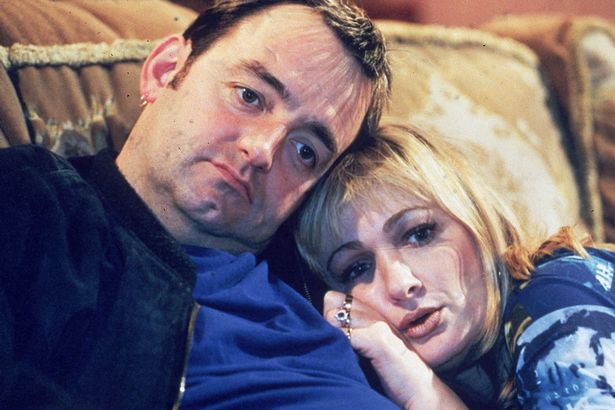 Caroline Aherne and Craig Cash