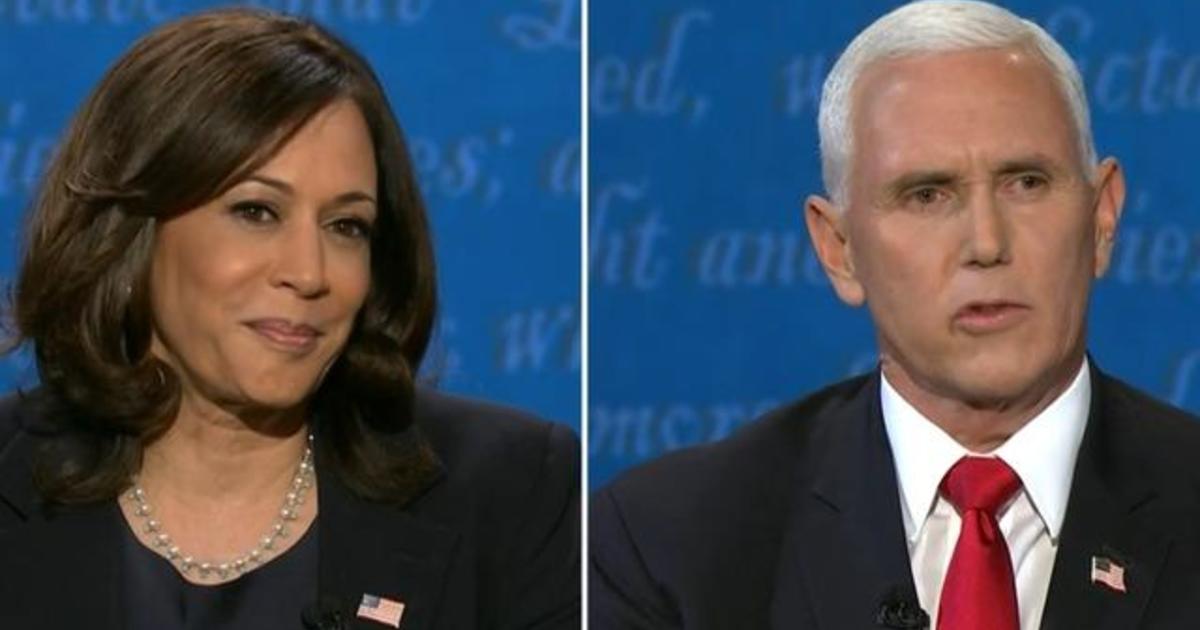 Pence and Harris spar over climate change, fracking and the U.S. economy