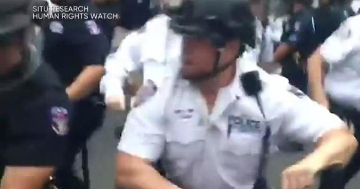 Human Rights Watch accuses NYPD of planning assault on protesters in the Bronx