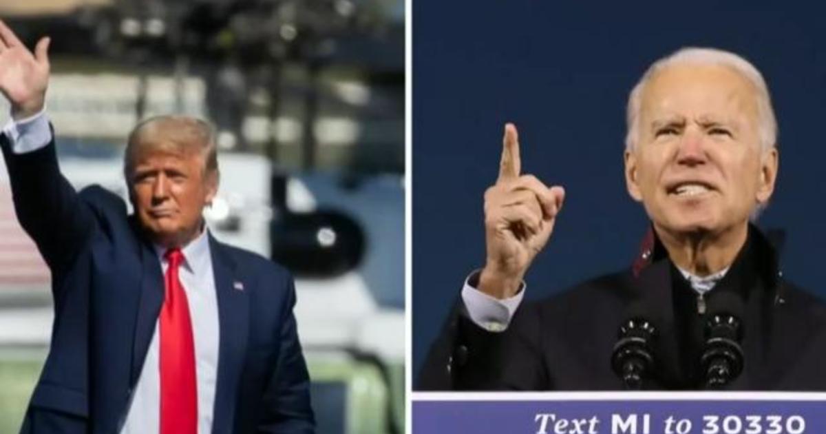 Trump and Biden set sights on battleground states with one week until election