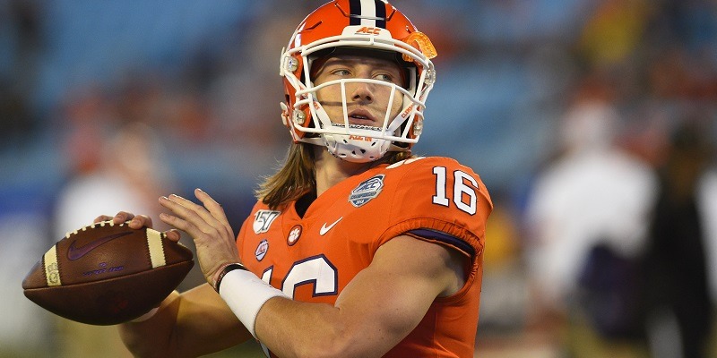 Clemson QB Trevor Lawrence out after positive COVID-19 test