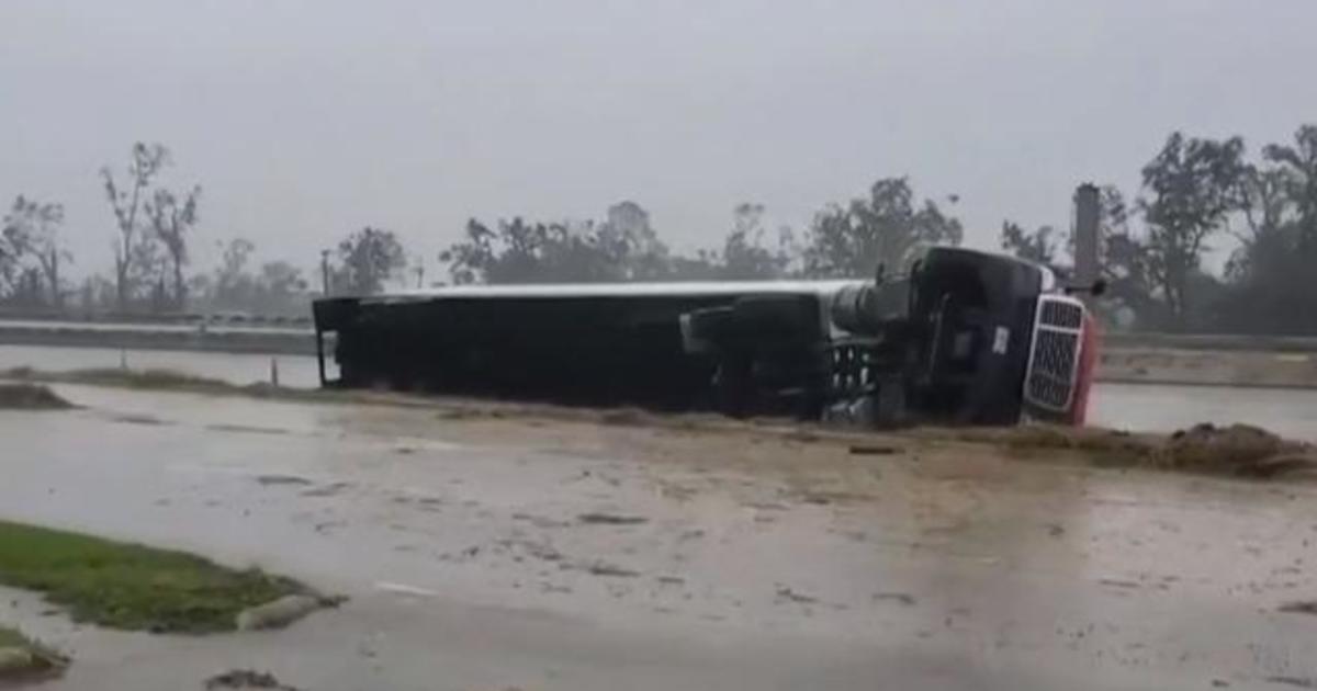 Hurricane Delta wreaks havoc along Louisiana coastline weeks after Hurricane Laura