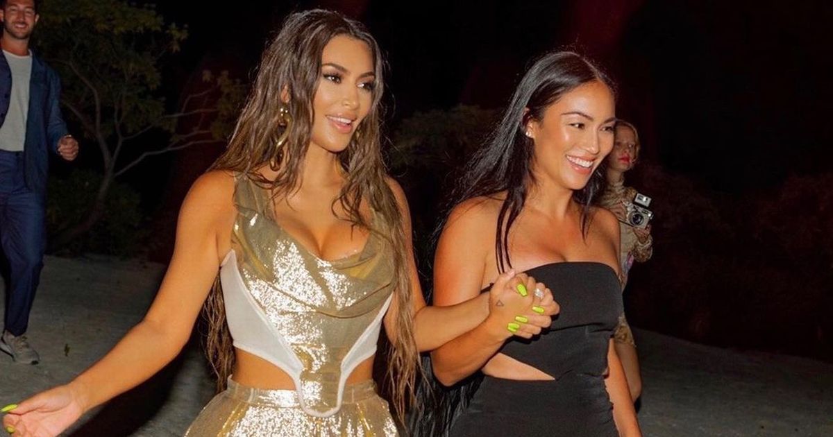 Kim Kardashian shrugs off controversy over ‘tone deaf’ party with more pics