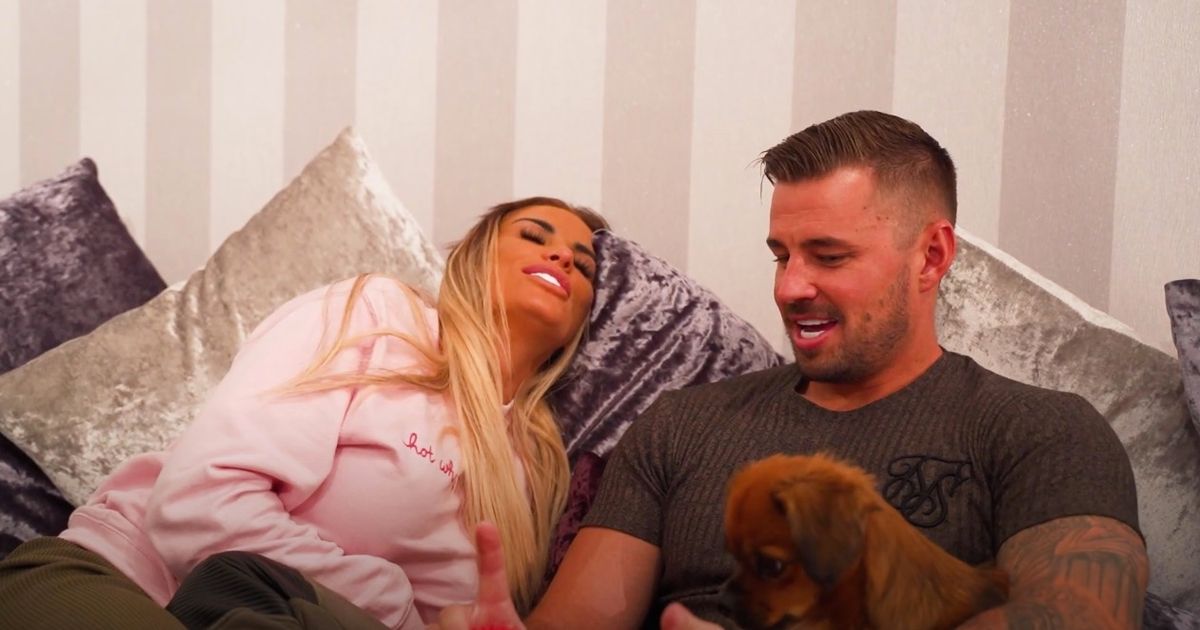 Katie Price swoons as Carl Woods has romantic confession about their future