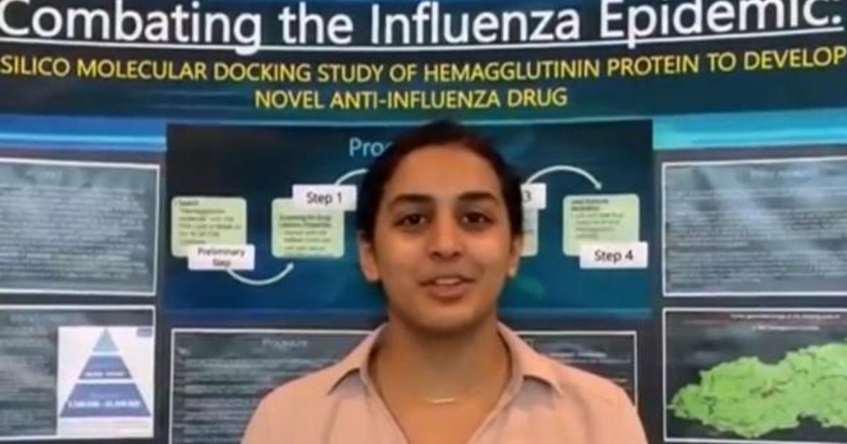 14-year-old girl works on potential cure for coronavirus