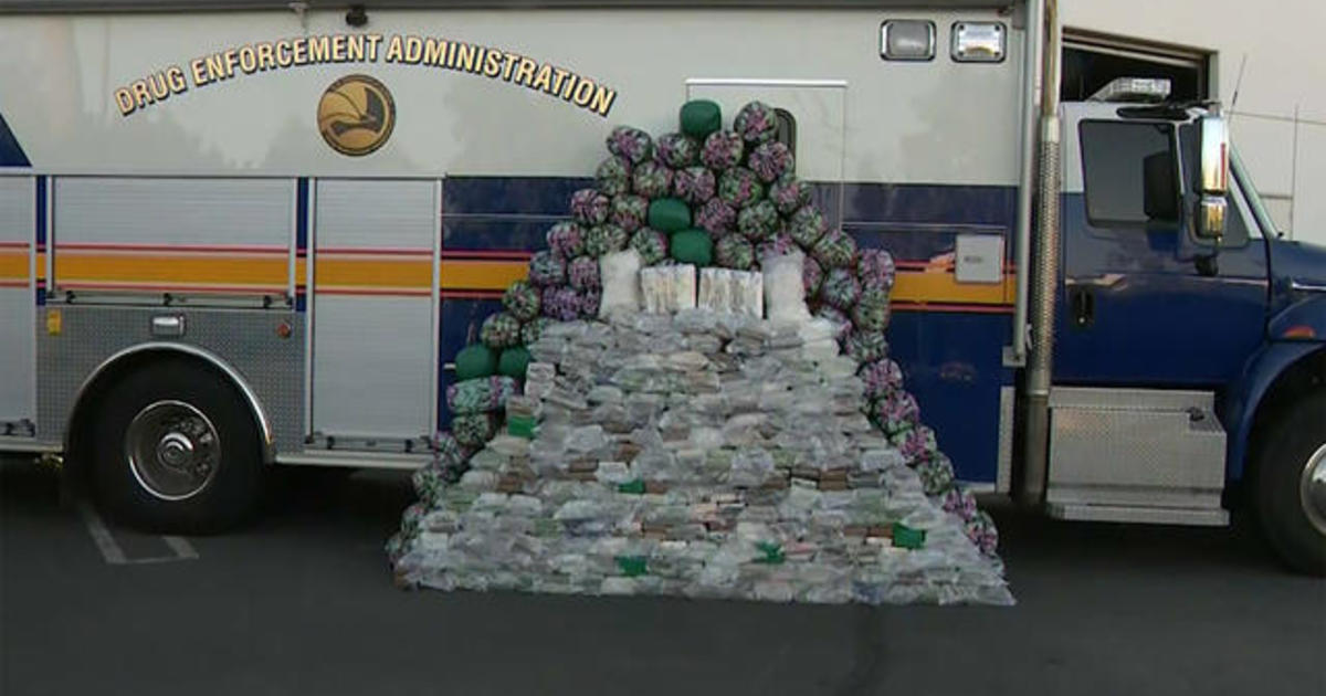 Largest meth bust in DEA history made in California