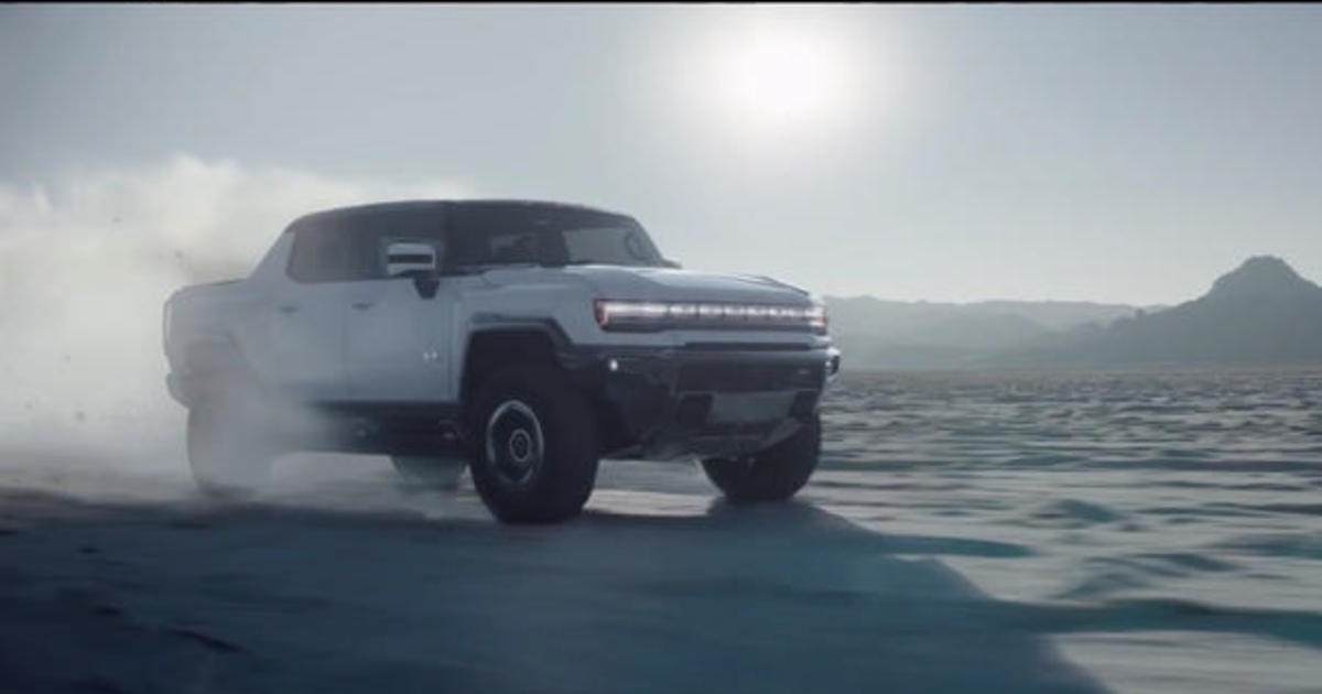 GM unveils its electric Hummer supertruck