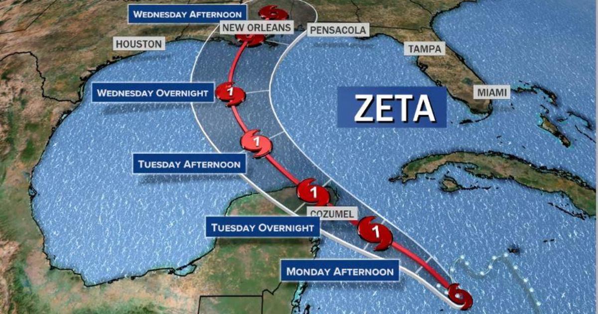 Tropical Storm Zeta expected to strengthen into hurricane