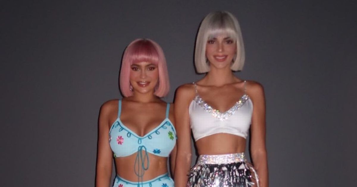 Kylie and Kendall Jenner recreate childhood Halloween outfits in nostalgic shoot