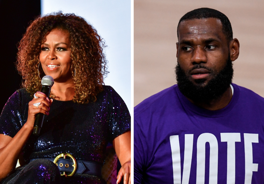 Michelle Obama, LeBron James team up to encourage early voting