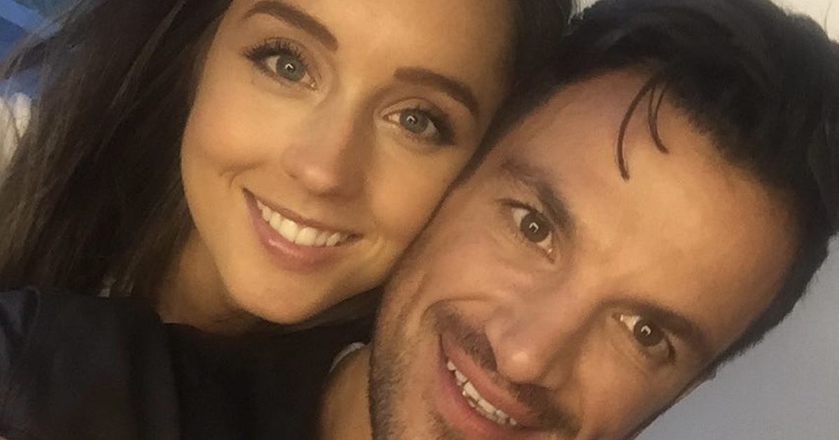 Peter Andre swoons over wife Emily’s sweaty workout as she shows off tiny frame