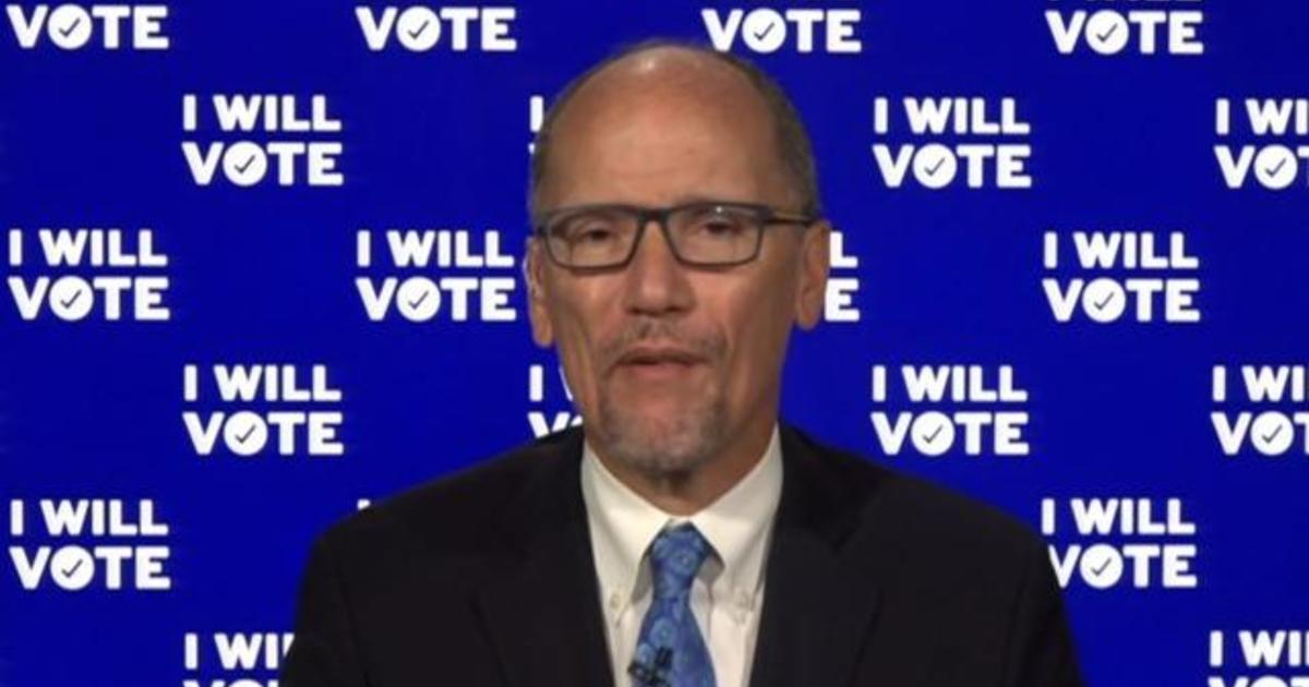 DNC Chair Tom Perez sees enthusiasm for Democrats in early-vote numbers