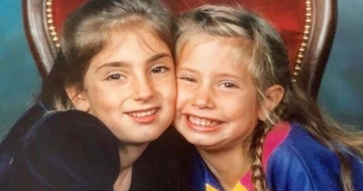 Stacey Solomon’s lookalike sister shares adorable childhood throwback snap