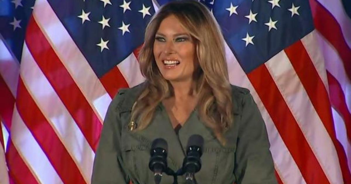 First lady Melania Trump campaigns in Pennsylvania, talks about COVID recovery