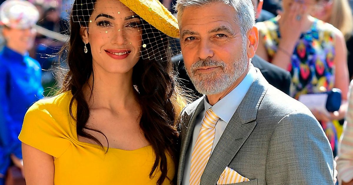 George and Amal Clooney ‘said they didn’t know Harry and Meghan’ at wedding