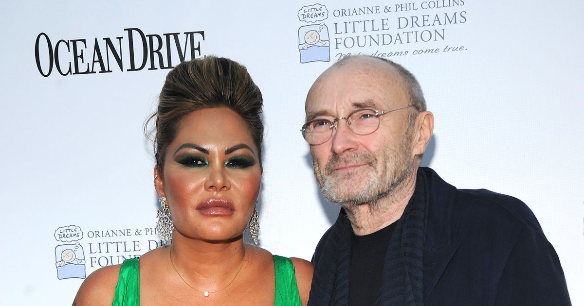 Phil Collins’ ill-fated ill-fated reunion with Orianne Cevey as she weds toyboy