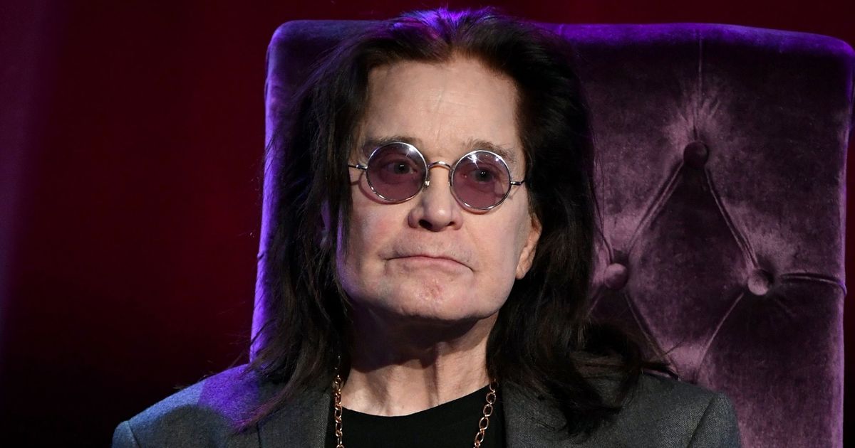 Ozzy Osbourne dyes hair back to black after being caught with natural grey locks