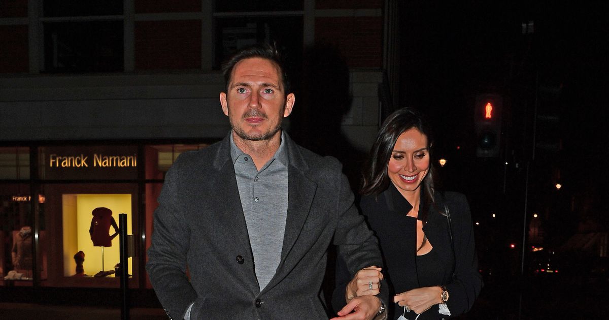 Christine Lampard puts on glam display during date night with husband Frank