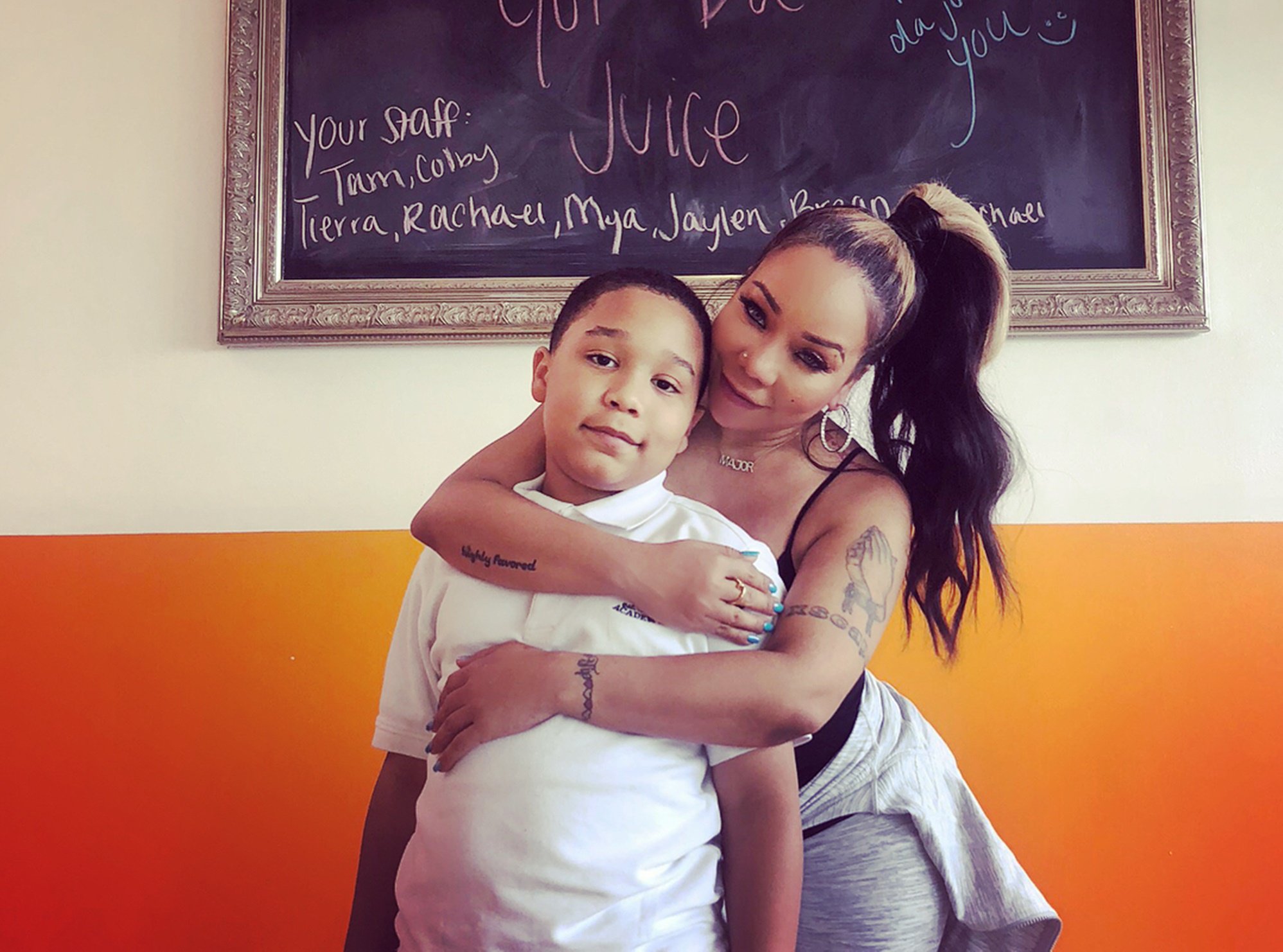 Tiny Harris Praised Her Genius Son, Major Harris – See The Family Photo She Posted