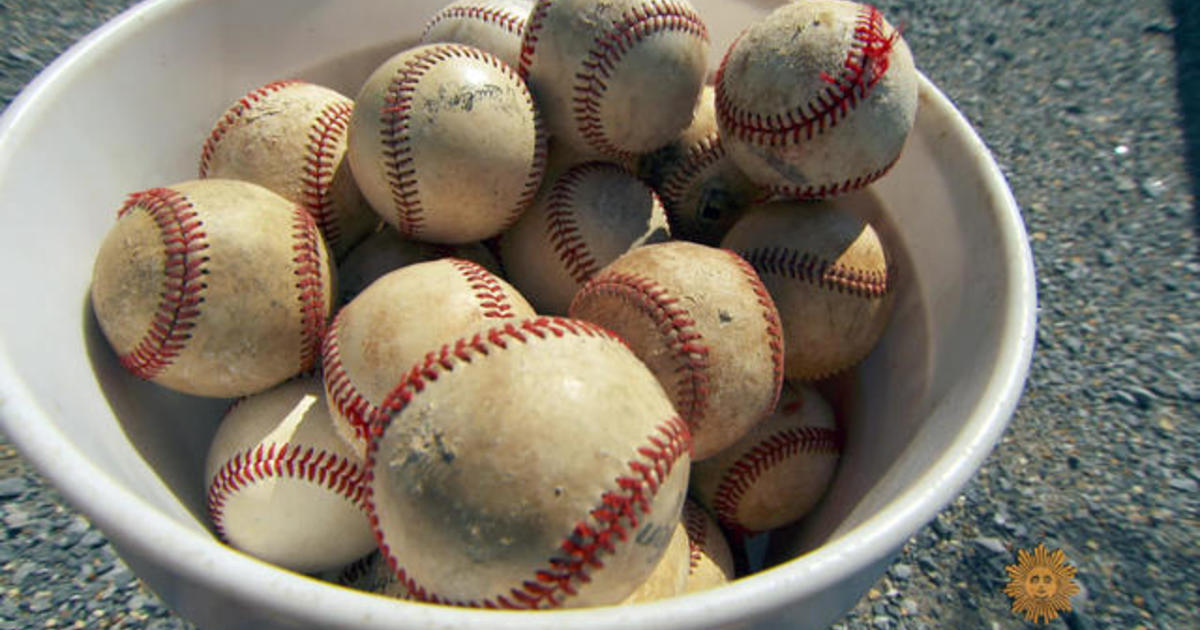 Gift of baseballs, with a catch