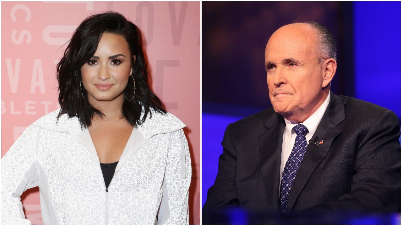 Demi Lovato Mocks Rudy Giuliani’s Excuse For Compromising Borat 2 Scene With ‘Teen’ Actress