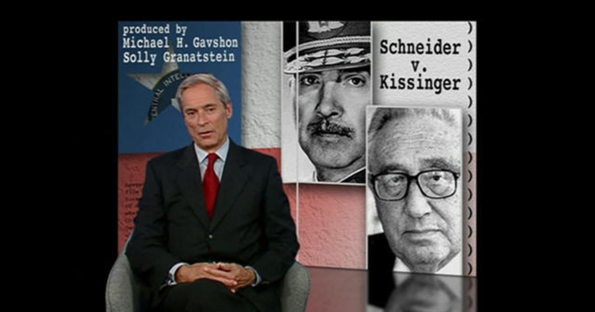 From the 60 Minutes Archives: Schneider v. Kissinger