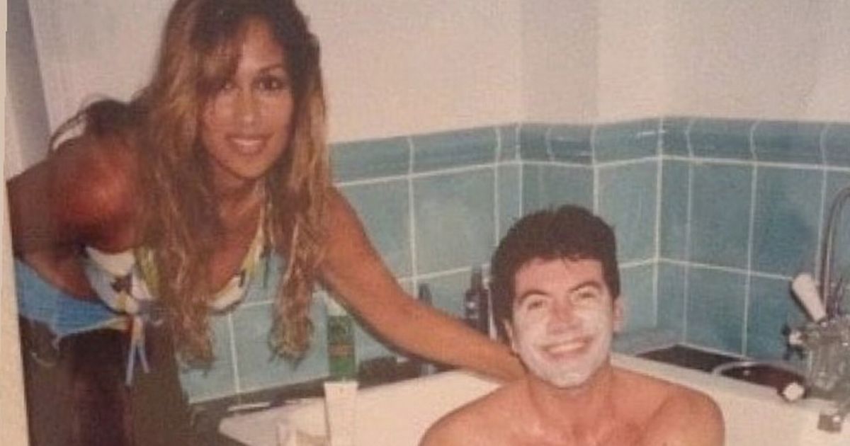 Simon Cowell beams in the bath in epic throwback from ‘the good old days’