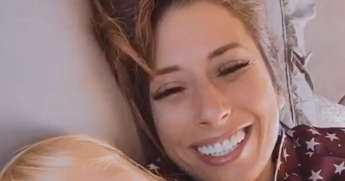 Stacey Solomon returns home after fleeing to sisters in middle of night