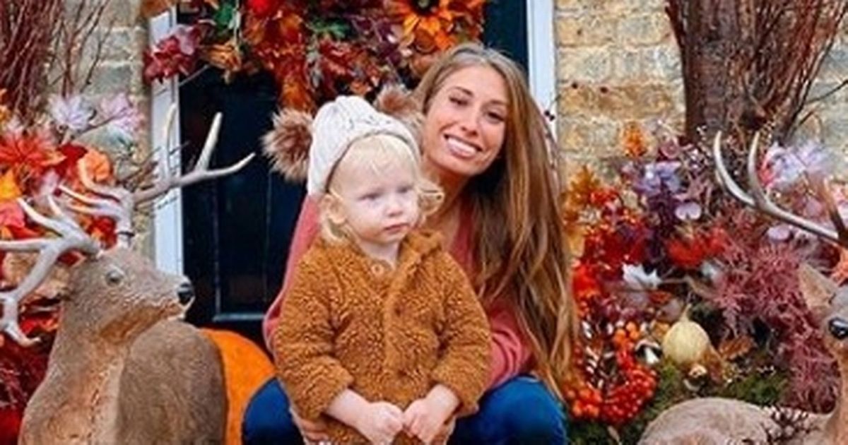 Stacey Solomon gets in spirit as she transforms home into autumnwonderland