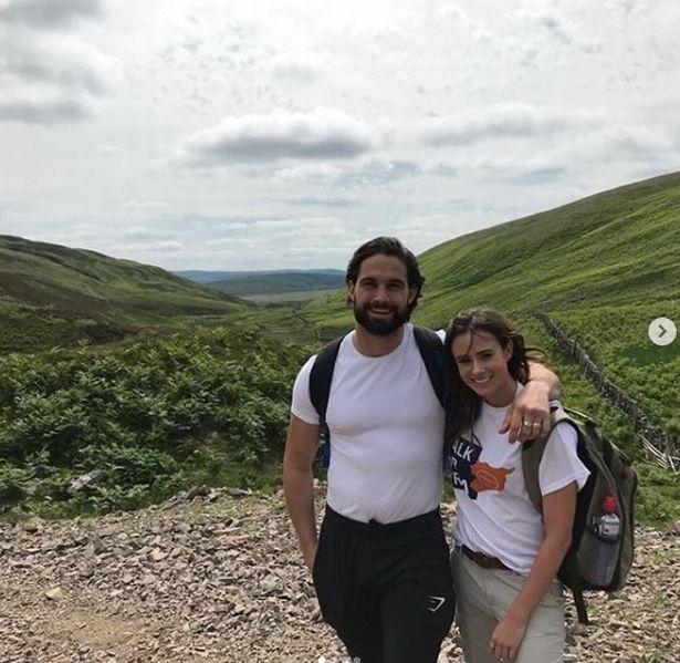 The couple share a love of charity work and the great outdoors