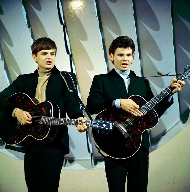 The Everly brothers' feud lasted for 25 years