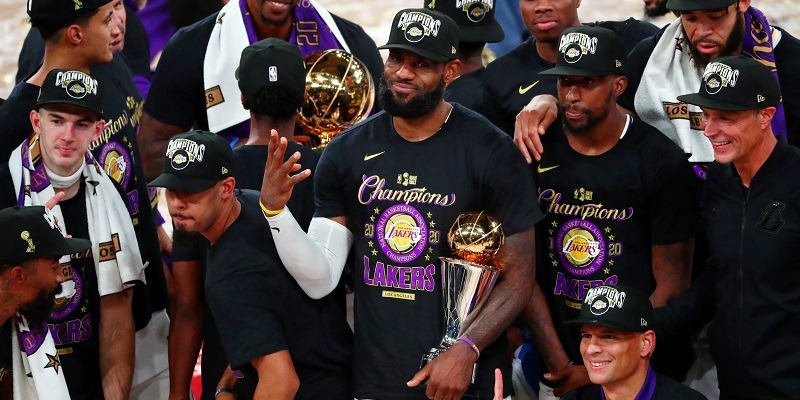 Lakers equal NBA record with 17th title