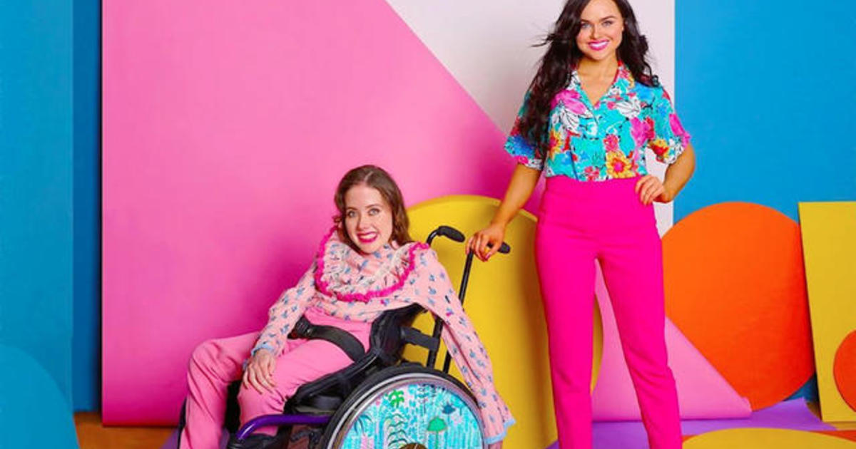 Sisters start company to create designer wheelchair covers