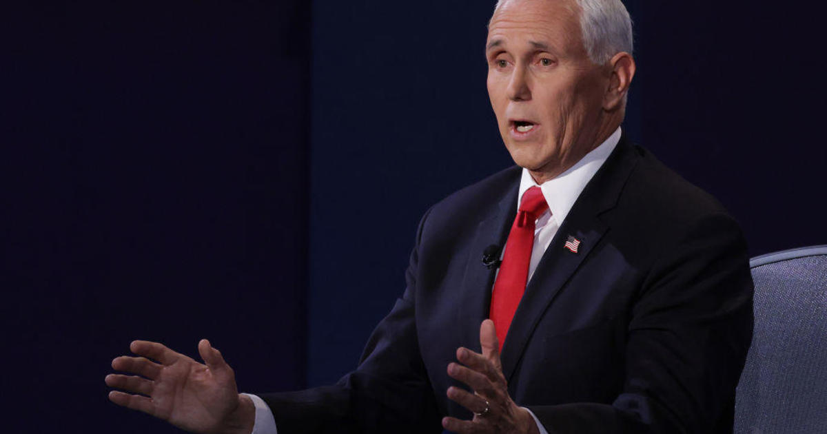 Pence refuses to discuss a peaceful transfer of power