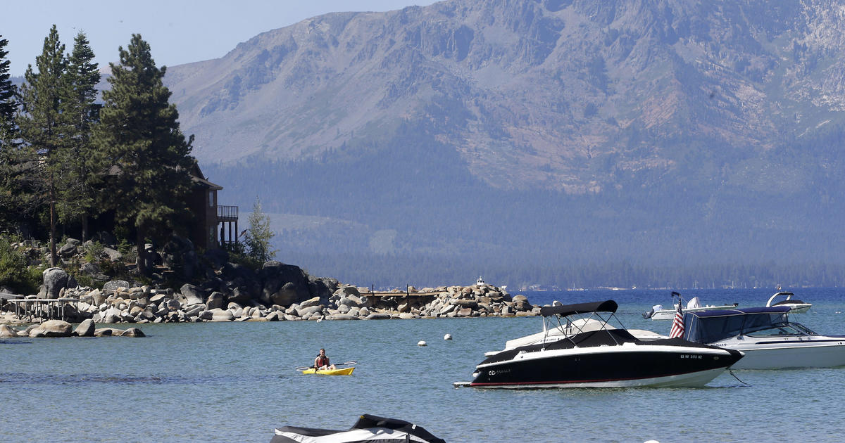 Mother falls into Lake Tahoe and drowns; 6 kids and man rescued