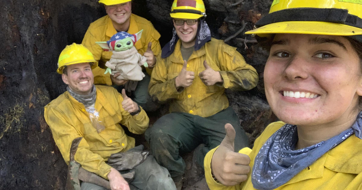 5-year-old donates Baby Yoda doll to firefighters